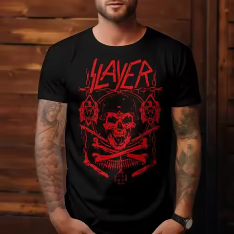 Slayer Metal Band T shirt