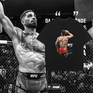 Baju Lengan pendek Ilia Topuria-Champion King Graphic Printed Tee Short-Sleeved T-Shirt S-5XL #04