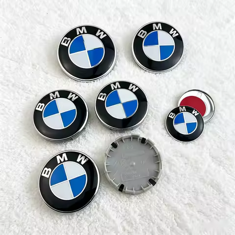 45/56/68/74/82MM Car Front Hood Emblem Wheel Center Caps For BMW X3 X5 G30 G31 G38 G11 G12 G20 G28 F
