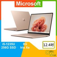 【鏂脈NB】Microsoft 微軟 Surface Laptop Go 3 i5 12吋 砂岩金 粉色 輕薄 觸控筆電