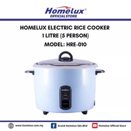 HOMELUX (HRE-010&HRE-018)1.0Ltr & 1.8Ltr Electric Rice Cooker/Periuk Nasi/Periuk Nasi 5Mangkuk/Periu