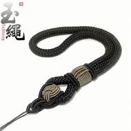 Kwy Store & High-End Hand-Woven Handle Rope diy Wenwan Rope Jade Agate Handle Piece Sling Thick Mult