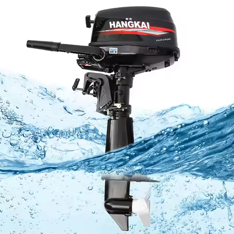 HANGKAI 6.5 HP 4-stroke Outboard Engine Gasoline Engine Water Cooling Engine