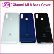 For Xiaomi Mi 8 Battery Cover Back Case For Xiaomi 8 Mi8 M1803E1A Housing Adhensive Replacement