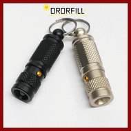ORORFILL Emergency Keychain Light, Mini LED Light EDC Tool, Portable Aluminum Alloy  Light Outdoor