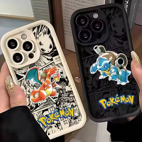 Cute Pokemons Charizard Blastoise Phone Case for Samsung S26 S25 S24 S23 S22 S21 S20 F06 M16 Note 20