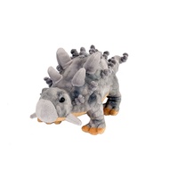 Wild Republic Dinosauria Mini Ankylosaurus 10 Inches Plush Soft Toy. Dinosaur Soft Toy. Realistic St