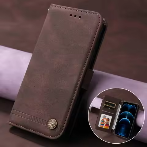 Realme GT 7 Pro GT Neo2 3T 6T 5G 4G Luxury Case Book Leather Pouch Wallet for OPPO Realme 14 12 13 9