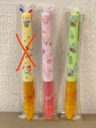 （每支）Sanrio characters Usahana 彩虹兔 花小兔 / My Sweet Piano 皮亞諾 ／Keroppi 大眼蛙 青蛙 mimi pen 兩色筆 兩用筆 原子筆 圓珠筆