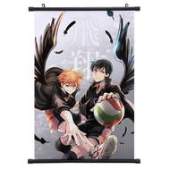 Anime Haikyuu!! Hanging Painting Tobio Kageyama Daichi Sawamura Scroll Cloth Painting