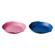 Nineware 義大利麵碗  藍色+粉色  2個