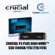 Crucial P3 Plus M.2 PCIe NVMe SSD Gen4x4 2280 Storage Drive
