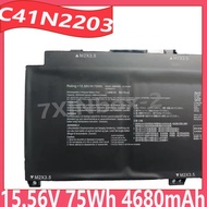 C41N2203 15.56V 75Wh 4680mAh Laptop Battery For ASUS Rog Flow X13 GV302XI GV302 GV302XV GV302VI GV30