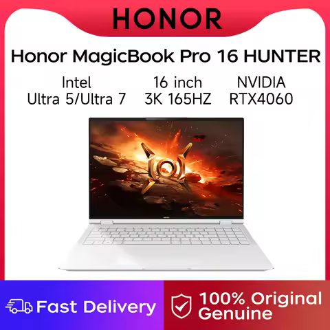 HONOR MagicBook Pro 16 HUNTER 16-inch 2024 Gaming Laptop Ultra5/Ultra7 24GB/32GB 1TB/2TB RTX4060 165