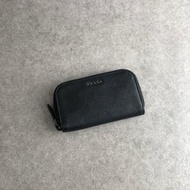 【日本直送 名牌中古包】PRADA 普拉達 鑰匙包 黑色 Logo 6 連 vintage 古著 f2x3fr