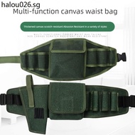 Tool Belt Bag Electrician Belt Bag Canvas Tool Bag Multifunctional Belt Bag Electrician Thickened To