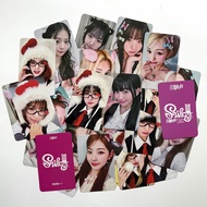 8pcs UNIS 2nd Mini Album SWICY Lomo Cards HELLOIVE WHO'S FAN WITHMUU Photocard JIN HYEON JU NANA GEH