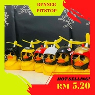 [READY STOCK] Itik Mini Helmet Yellow Duck Funny
