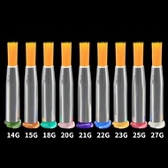 Diameter 4MM Round Mouth Soft Bristle 14G-27G Dispensing Brush Needle Round Head Screw Dispensing Br