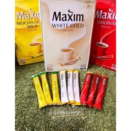 MAXIM COFFEE - Kopi Korea Maxim Mocha Gold / Original / White Gold