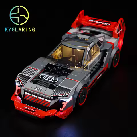 Kyglaring Led Lighting Set DIY Toys for 76921 Audi S1 e-tron quattro Race Car Blocks Building(NO Mod