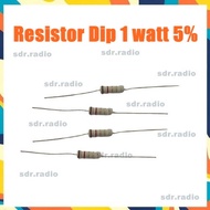 Resistor 1w 6K2 6.2 kilo ohm Resistor 1 watt 6.2K 2watt tolerance 5% 1w
