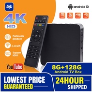 ✰Android TV Box 4K HD Smart TV Box 16GB+256GB 2.4G WIFI Android Media Player Set-Top TVBox Android Google Netflix Youtube✥
