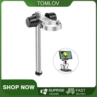 TOMLOV กล้องจุลทรรศน์ดิจิตอลขาตั้ง BR01ปรับ Universal ผู้ถือเดสก์ท็อปสนับสนุนสำหรับ Max 1.38เส้นผ่าน