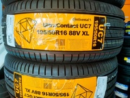 [DELIVERY ] CONTINENTAL UltraContact UC7(2023) 195/50R16 195 50 16 195/50/16 195-50-16 * Price For 1pcs