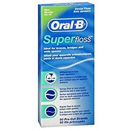 ราคาพิเศษ Oral b ไหมขัดฟัน Superfloss ลอตใหม่ล่าสุด [exp 01/24] As the Picture One