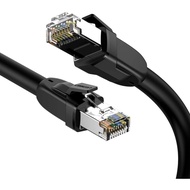 UGREEN Ethernet Cable Cat8 24AWG RJ45 Network Patch Cable 2000Mhz LAN Wire Cable Cord Shielded for M