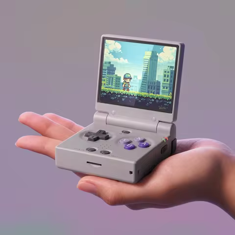 MIYOO Mini Flip Retro Handheld Game Console,2.8" 750*560 IPS Screen, Pocket Portable Linux Emulator 