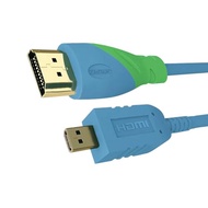 KIMTABO 6ft 4K Micro HDMI to HDMI Cable - 2.0 Soft Cord, 4K @ 60Hz, 2K @ 165Hz, 18Gbps - Compatible 