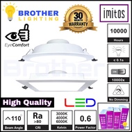 IMITOS LED Downlight Eco Series High Quality Lumen LED Panel Light Celling Light Super Bright 12W 4"