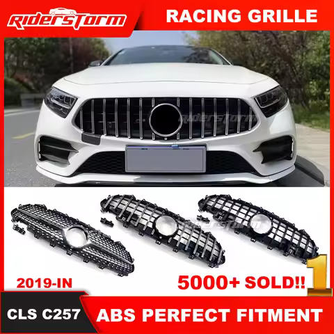 2019-2025 GT grill for CLS C257 GT grill For mercede CLS63 Style CLS53 diamond grille CLS300 CLS350