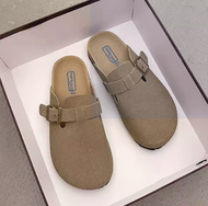 ONE - 包頭半拖鞋（駝色35-41碼）（下單後聯絡客服確認發貨尺碼）#F019050574