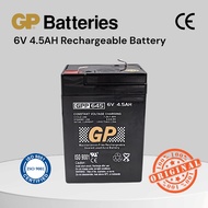 ## Original ## GP 6v 4.5AH Rechargeable Battery