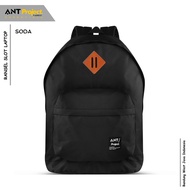 ANT PROJECT - Full Black SODA Backpack - Backpack