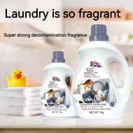 Laundry detergent with long-lasting fragrance for 96 hours, strong aroma type, low foam, deep cleans