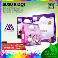 Susu Rizqi Original Mamadil 20 sachets Vanilla Strawberry Chocolate Kua Susu Ibu hamil ekzema 2 tahu