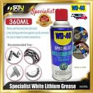 WD-40 360ML Specialist High Performance White Lithium Grease Spray (SET A-B)