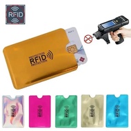 Anti Rfid Wallet Bank Card Holder Id Bank Card Case Protection Metal Credit Card Holder