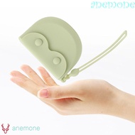 ANEMONE Orthodontic Retainer Case, Portable Dustproof Dental Braces Box, Small Silica Gel Storage Ba