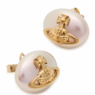 VIVIENNE WESTWOOD Lavinia Faux Pearl-Embellished Stud 珍珠耳環