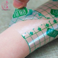 OCEANMAP Tattoo Aftercare Bandage Second Skin Bandage 5/10/15/20cm Stretch Adhesive Bandage Wound Dressing Fixation Tape Protective Wrap Roll PU Film
