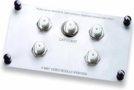 Legrand - On-Q VM1000 1X4 Enhanced Passive Video Splitter/Combiner