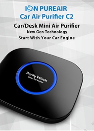★Air Purifier Mini Portable C2★Car/Home/Office/Desk★ION PUREAIR★Hepa Filter★Negative ION★Xiaomi