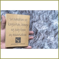 ▼ ◱ § IPON CHALLENGE MINI NOTEBOOK