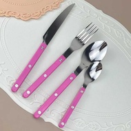 Western Cutlery Cutlery Set Handle 304 Stainless Steel French Cutlery Steak Cutlery Fork Spoon Spoon