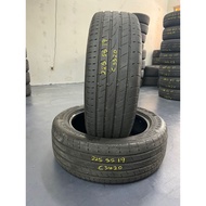 1 PCS (USED TYRE) 225/55R19 CONTINENTAL ULTRA CONTACT UC6 SUV (YEAR 2020)